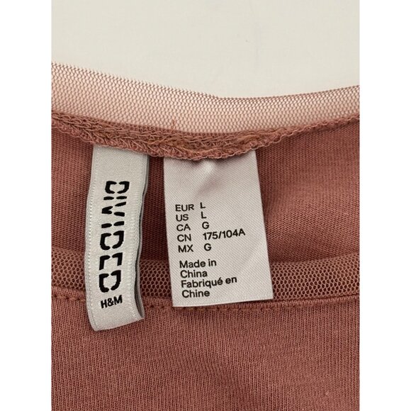 Jersey Dress Large Mesh Hem Drawstring Waist Beachy Lagenlook Festival Boho Chic - Picture 3 of 12